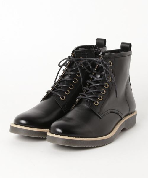 あしながおじさん（アシナガオジサン）の「〈あしながおじさん〉レースアップブーツ（ブーツ・レディース・ブラック/ダークブラウン/ホワイト/クリアブラック・22.5cm/23.0cm/23.5cm/24.5cm/24.0cm）」の15枚目の写真