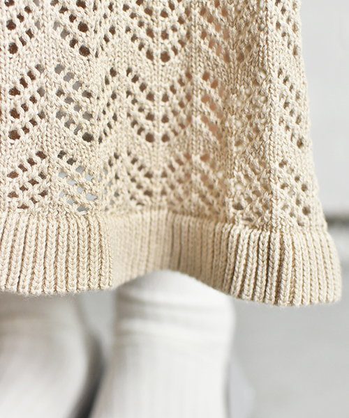 PairPair（ペアペア）の「【リンクコーデ専門ブランド/ペアペア】透かし編みニットスカート(レディース)（スカート・レディース・アイボリー/ライトベージュ・FREE）」の17枚目の写真