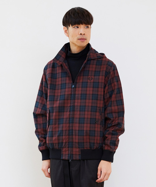 美品》FREDPERRY HARRINGTONJACKET フレッドペリー ジャケット・アウター