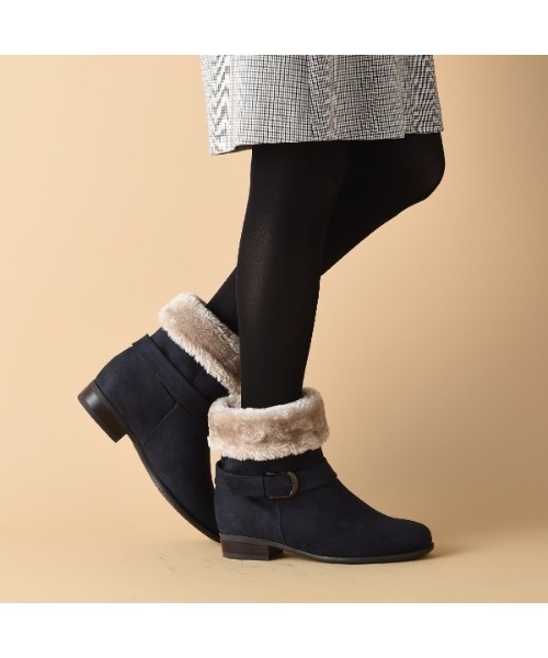 velikoko ���N�`�����ꂢ�V���[�Y�i���F���R�R�j�́u�y19.5�`27.0cm�z���J���p�x���g�t���t�@�[�u�[�c�i3cm�q�[���j�i�u�[�c�j�v�b�l�C�r�[