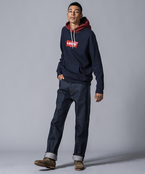 Levi's（リーバイス）の「バットウィングフーディー CONTRAST HOOD NIGHTWATC（パーカー・メンズ・マルチ・S/M/L/XL）」の4枚目の写真