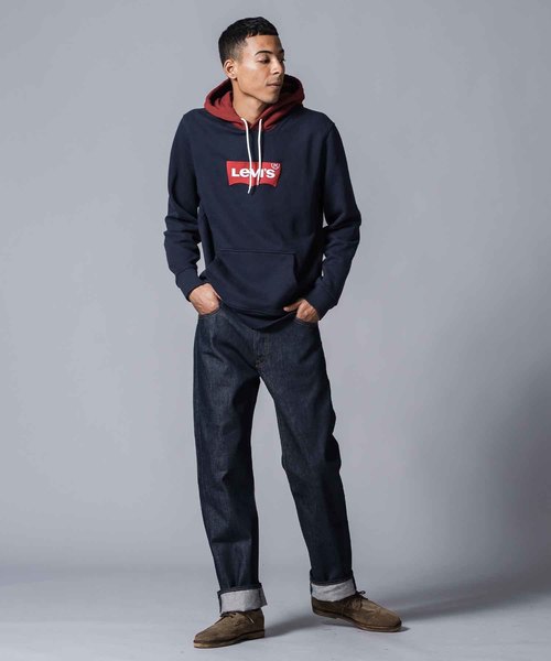 Levi's（リーバイス）の「バットウィングフーディー CONTRAST HOOD NIGHTWATC（パーカー・メンズ・マルチ・S/M/L/XL）」の5枚目の写真