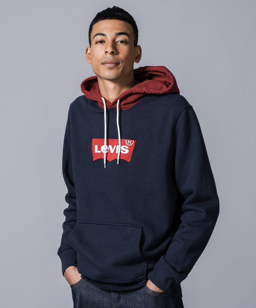 Levi's（リーバイス）の「バットウィングフーディー CONTRAST HOOD NIGHTWATC（パーカー・メンズ・マルチ・S/M/L/XL）」の15枚目の写真