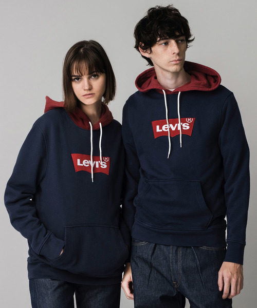 Levi's（リーバイス）の「バットウィングフーディー CONTRAST HOOD NIGHTWATC（パーカー・メンズ・マルチ・S/M/L/XL）」の14枚目の写真