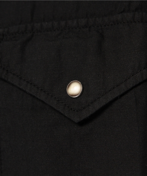 ESTNATION（エストネーション）の「ESTNATION 干場義雅氏コラボ半袖シャツ（シャツ/ブラウス・メンズ・ホワイト/ブラック/オリーブ・LARGE/X-LARGE/SMALL/MEDIUM）」の9枚目の写真