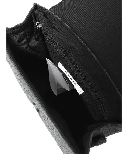 EVRIS（エヴリス）の「バックルフラップJQショルダーBAG（ショルダーバッグ・レディース・ブラック/グリーン・FREE）」の9枚目の写真