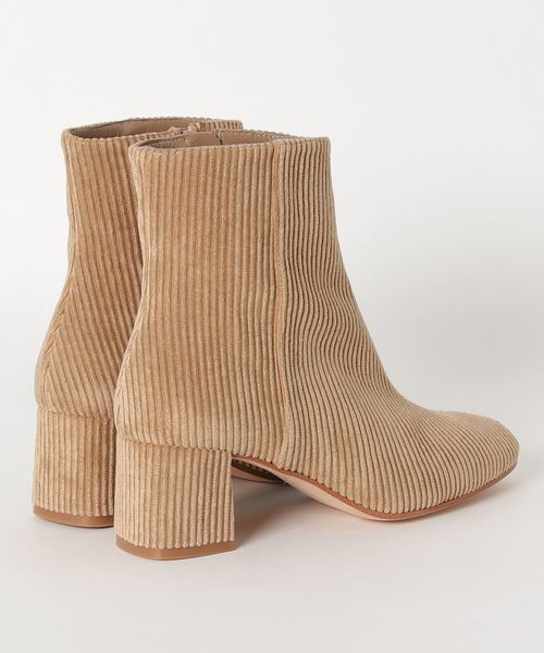 MARISA REY（マリサレイ）の「MARISA REY(マリサレイ）VALENTINO コーデュロイブーツ 64802（ブーツ・レディース・ブラック/ベージュ/ボルドー・37/38/35/36/39）」の4枚目の写真