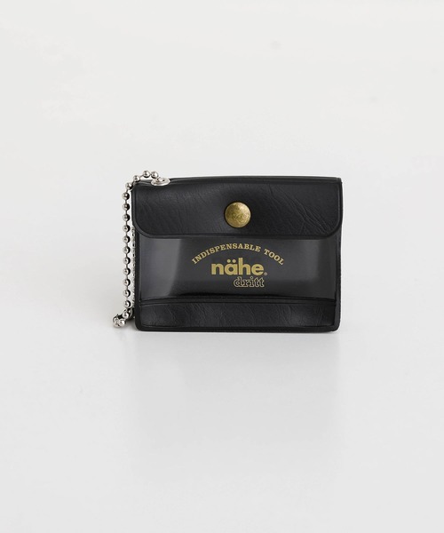 Nahe（ネーエ）の「nahe ネーエ ジェネラルパーパスケースミニ フラットポーチ クリア キーホルダー 小銭入れ（コインケース・レディース・ホワイト/ブラック/グレー/レッド/ピンク/イエロー/ブルー/グリーン/アイボリー/ミント/クリア/ワイン・FREE）」の17枚目の写真