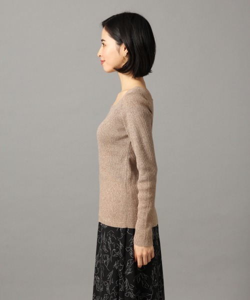 LOWRYS FARM（ローリーズファーム）の「メランジタイトプルオーバー　867173（ニット/セーター・レディース・ブラック/ブラウン/グリーン/オフホワイト・MEDIUM/LARGE）」の9枚目の写真