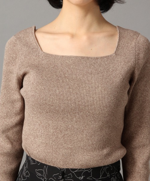 LOWRYS FARM（ローリーズファーム）の「メランジタイトプルオーバー　867173（ニット/セーター・レディース・ブラック/ブラウン/グリーン/オフホワイト・MEDIUM/LARGE）」の11枚目の写真