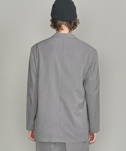 BEAUTY&YOUTH UNITED ARROWS（ビューティーアンドユースユナイテッドアローズ）の「【WEB限定】 by ガンクラブチェック ダブル 4B ジャコット 【セットアップ対応】（テーラードジャケット・メンズ・ブラウン/グレー/ネイビー・M/L/XL/S）」の5枚目の写真
