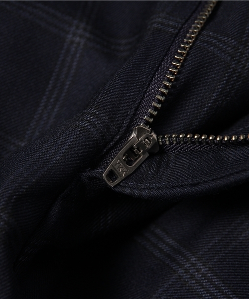 EDIFICE（エディフィス）の「◇W/PE CHECK Wクロップドパンツ（スラックス・メンズ・ブラック系その他/ネイビー・46/44/48/42）」の10枚目の写真