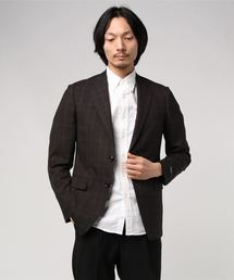 ESTNATION MEN�i�����j�́uESTNATION / "REDA ACTIVE" �`�F�b�N��2�t�W���P�b�g�i�e�[���[�h�W���P�b�g�j�v