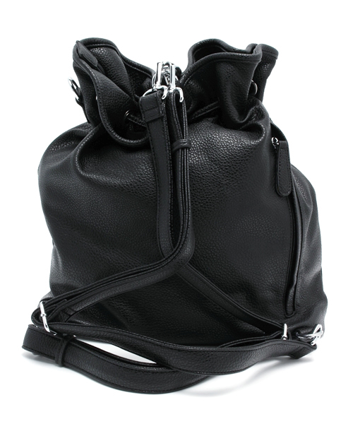 Khaju（カージュ）の「I Love Billy:ブラックバックパック（バックパック/リュック・レディース・ブラック・ONE SIZE）」の8枚目の写真