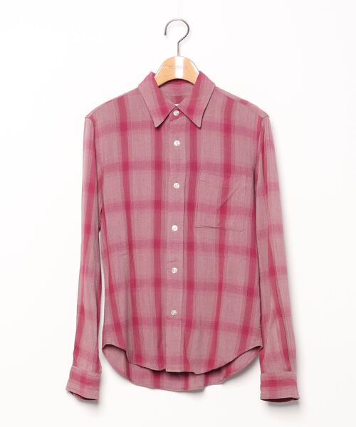 セール ブランド古着 チェック柄長袖シャツ シャツ ブラウス Wacko Maria ワコマリア のファッション通販 Zozoused