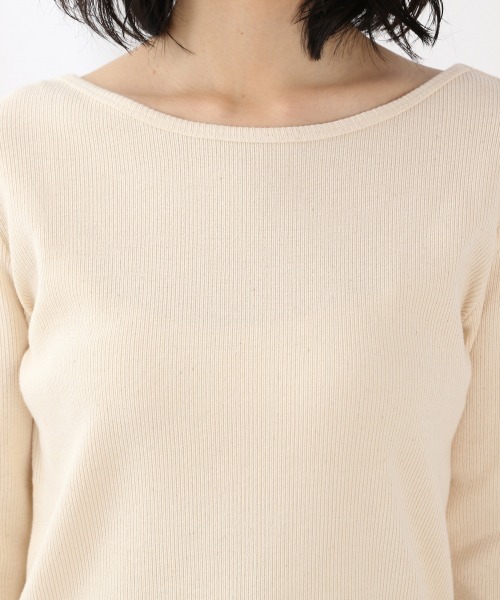 LOWRYS FARM（ローリーズファーム）の「ｍａｎｙｗａｙアシメ5Ｓ　879410（Tシャツ/カットソー・レディース・アイボリー/チャコールグレー/イエロー・FREE）」の14枚目の写真