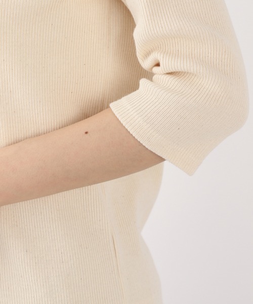 LOWRYS FARM（ローリーズファーム）の「ｍａｎｙｗａｙアシメ5Ｓ　879410（Tシャツ/カットソー・レディース・アイボリー/チャコールグレー/イエロー・FREE）」の12枚目の写真