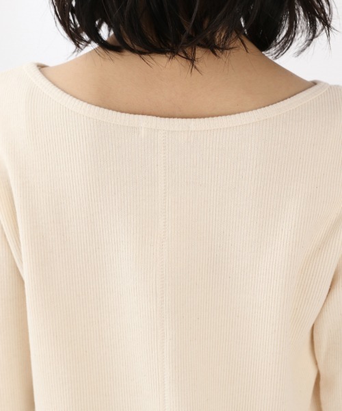 LOWRYS FARM（ローリーズファーム）の「ｍａｎｙｗａｙアシメ5Ｓ　879410（Tシャツ/カットソー・レディース・アイボリー/チャコールグレー/イエロー・FREE）」の11枚目の写真