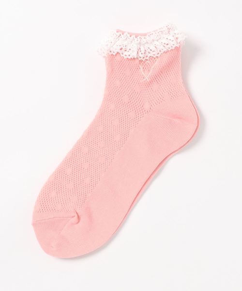 セール Kd30 E Chaussettes キッズ サラエボハートレースソックス ソックス 靴下 Agnes B アニエスベー のファッション通販 Zozotown