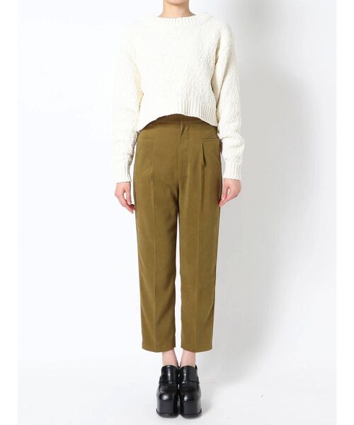 EMODA（エモダ）の「スウィッチングプレスパンツ（その他パンツ・レディース・ブラック/グレー/ピンク・SMALL/MEDIUM）」の10枚目の写真