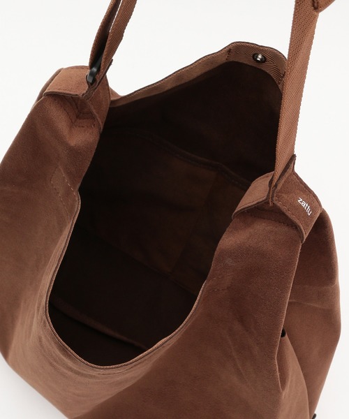 zattu（ザッツ）の「【ZATTU】EX TAIT（ショルダーバッグ・メンズ・モカ/スミクロ・FREE）」の7枚目の写真