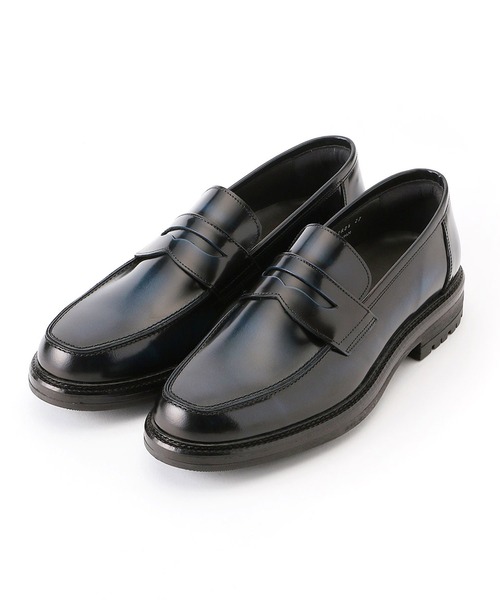 COMME CA MEN（コムサメン）の「コマンドソールコインローファー（ドレスシューズ・メンズ・ネイビー/ブラウン・27cm/26cm/25cm）」の2枚目の写真