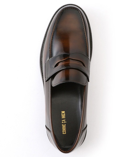 COMME CA MEN（コムサメン）の「コマンドソールコインローファー（ドレスシューズ・メンズ・ネイビー/ブラウン・27cm/26cm/25cm）」の5枚目の写真