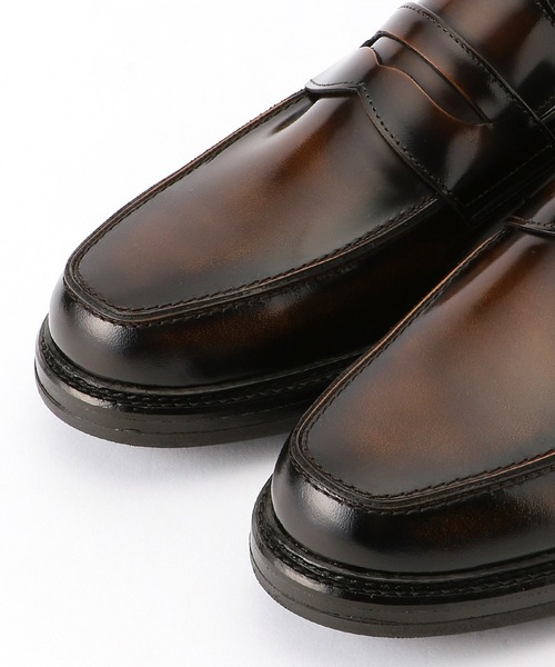 COMME CA MEN（コムサメン）の「コマンドソールコインローファー（ドレスシューズ・メンズ・ネイビー/ブラウン・27cm/26cm/25cm）」の4枚目の写真