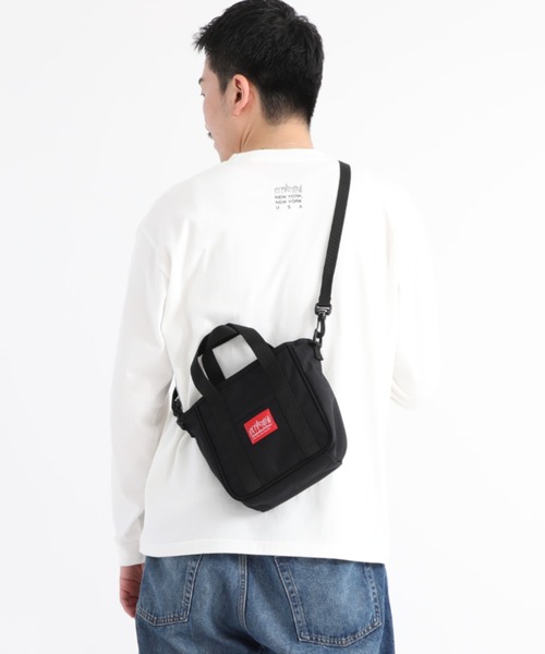 Manhattan Portage（マンハッタンポーテージ）の「Mini Gowanus Tote Bag（ショルダーバッグ・メンズ・ブラック・X-SMALL）」の15枚目の写真