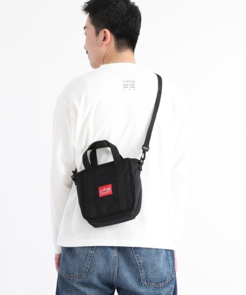 Manhattan Portage（マンハッタンポーテージ）の「Mini Gowanus Tote Bag（ショルダーバッグ・メンズ・ブラック・X-SMALL）」の16枚目の写真