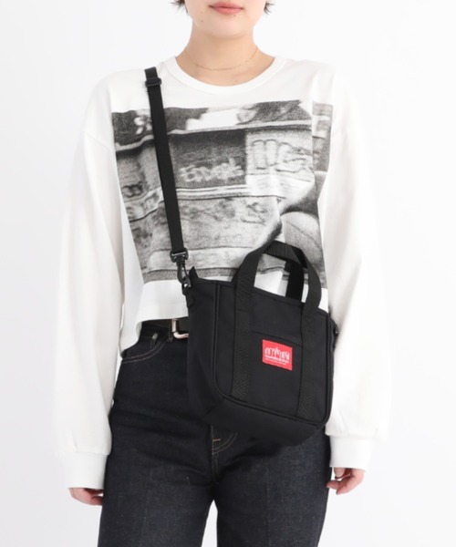 Manhattan Portage（マンハッタンポーテージ）の「Mini Gowanus Tote Bag（ショルダーバッグ・メンズ・ブラック・X-SMALL）」の17枚目の写真