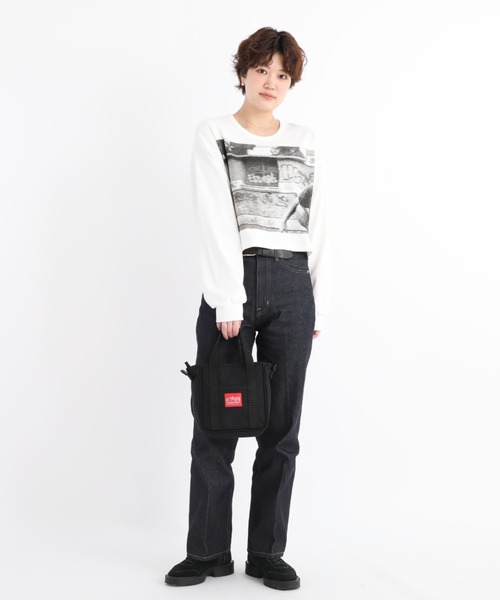 Manhattan Portage（マンハッタンポーテージ）の「Mini Gowanus Tote Bag（ショルダーバッグ・メンズ・ブラック・X-SMALL）」の20枚目の写真