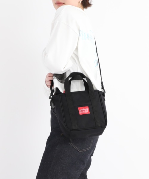 Manhattan Portage（マンハッタンポーテージ）の「Mini Gowanus Tote Bag（ショルダーバッグ・メンズ・ブラック・X-SMALL）」の19枚目の写真