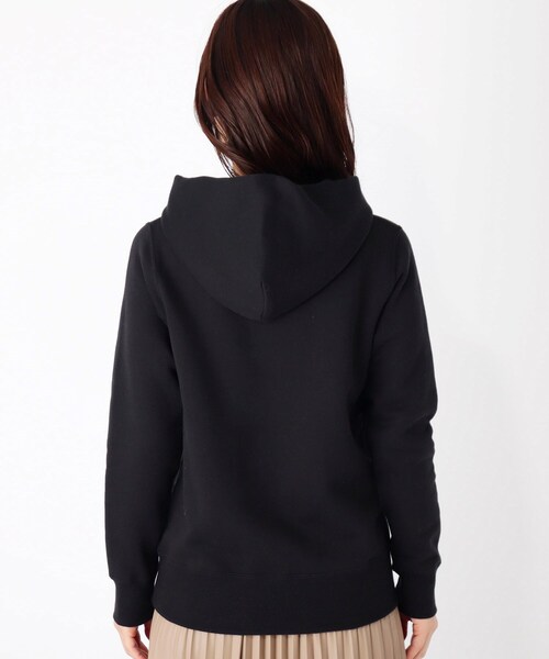 Champion(チャンピオン)の「【Champion】フーディースウェット(パーカー・レディース・アイボリー/ブラック/ピンク系・02)」の8枚目の写真