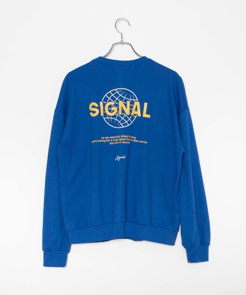 DING（ディング）の「DING/SIGNALスウェット（スウェット・レディース・ホワイト/ブラック/ブルー・FREE）」の16枚目の写真