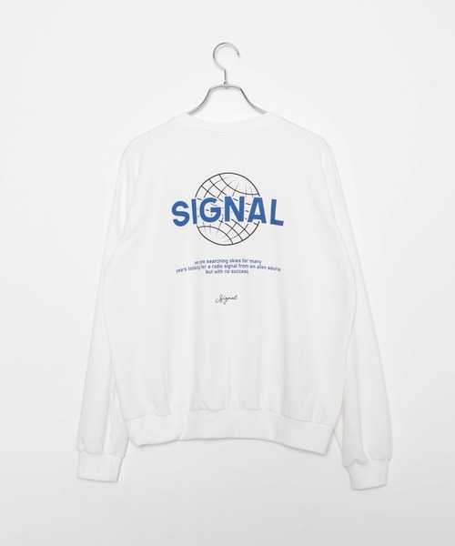 DING（ディング）の「DING/SIGNALスウェット（スウェット・レディース・ホワイト/ブラック/ブルー・FREE）」の18枚目の写真