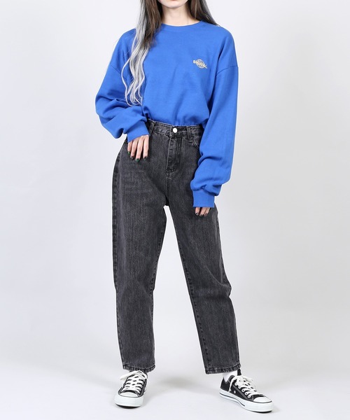 DING（ディング）の「DING/SIGNALスウェット（スウェット・レディース・ホワイト/ブラック/ブルー・FREE）」の6枚目の写真