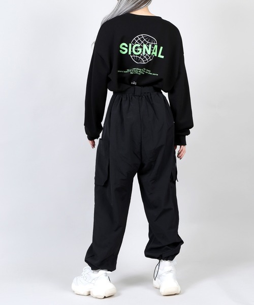 DING（ディング）の「DING/SIGNALスウェット（スウェット・レディース・ホワイト/ブラック/ブルー・FREE）」の20枚目の写真