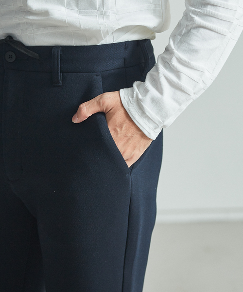 ABAHOUSE GRAY(アバハウスグレイ)の「【展開店舗限定】ダブルフェイス ツイル柄 パンツ(その他パンツ・メンズ・ネイビー/ライトグレー・46/50/48)」の7枚目の写真