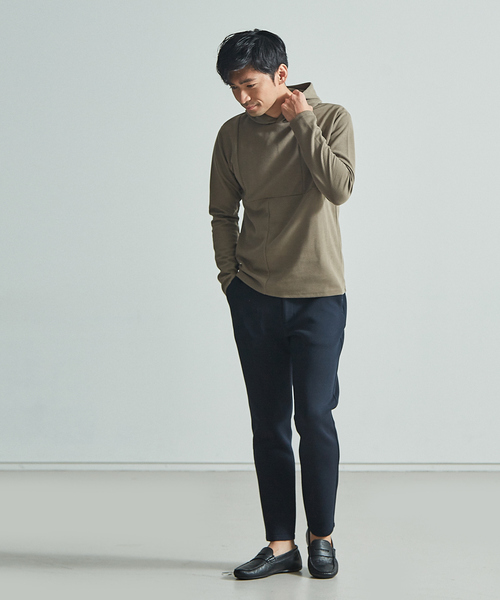 ABAHOUSE GRAY(アバハウスグレイ)の「【展開店舗限定】ダブルフェイス ツイル柄 パンツ(その他パンツ・メンズ・ネイビー/ライトグレー・46/50/48)」の12枚目の写真