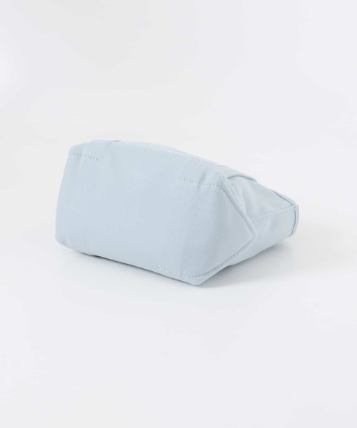 ORCIVAL（オーシバル）の「ORCIVAL　メルトントートバッグ S（トートバッグ・レディース・ライトブルー/ブラック/アイボリー・ONE）」の9枚目の写真