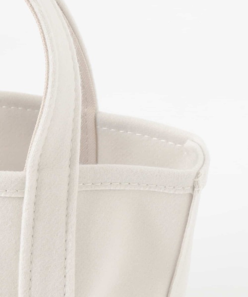 ORCIVAL（オーシバル）の「ORCIVAL　メルトントートバッグ S（トートバッグ・レディース・ライトブルー/ブラック/アイボリー・ONE）」の12枚目の写真