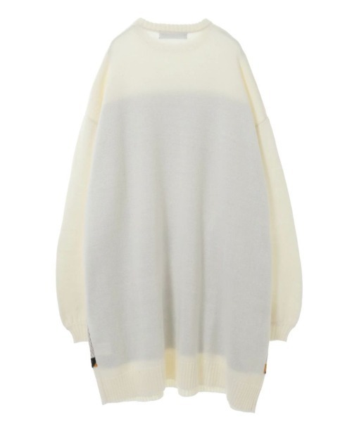 Candy Stripper（キャンディストリッパー）の「CHAOS CANDY ニット（ニット/セーター・レディース・オフホワイト/ブラック・2）」の8枚目の写真