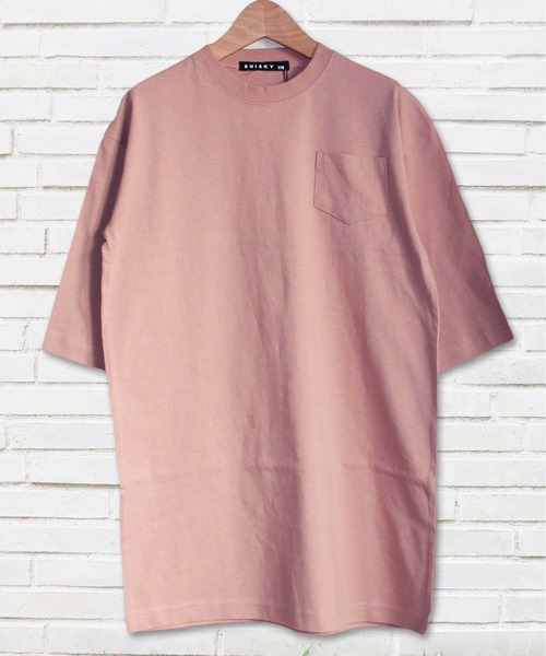 THE CASUAL（カジュアル）の「無地 ビッグシルエット 9分袖 ロングワンピース キッズ（ワンピース・キッズ・アイボリー/ブラック/杢グレー/チャコール/モカ/ベージュ/ミント/ピンク・110cm/120cm/130cm/140cm/150cm/160cm）」の8枚目の写真