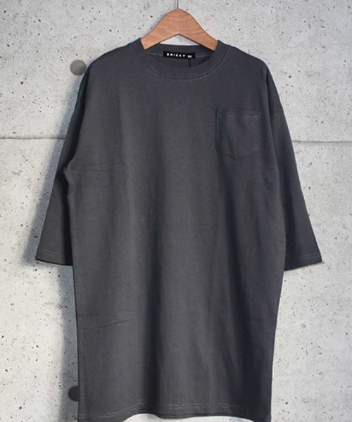 THE CASUAL（カジュアル）の「無地 ビッグシルエット 9分袖 ロングワンピース キッズ（ワンピース・キッズ・アイボリー/ブラック/杢グレー/チャコール/モカ/ベージュ/ミント/ピンク・110cm/120cm/130cm/140cm/150cm/160cm）」の21枚目の写真