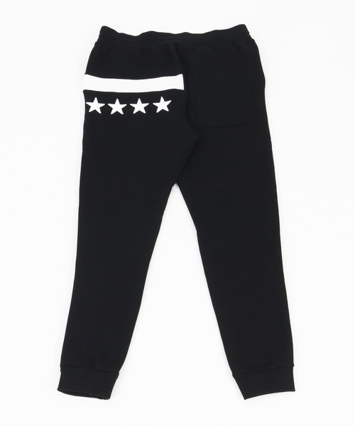 STUD MUFFIN（スタッドマフィン）の「mp8708-CAMBIO別注 STUD MUFFIN ビックMスターパッチワーク ラインリブパンツ（スウェットパンツ・メンズ・ブラック/杢グレー・2/4/3）」の21枚目の写真