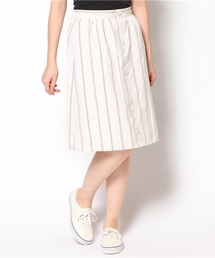 CIAOPANIC | 【Ciaopanic】オリジナルストライプ前釦SK(スカート)