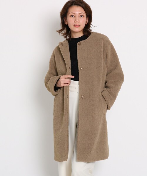 ブランド古着 ノーカラーコート ノーカラーコート Ag By Aquagirl エージーバイアクアガール のファッション通販 Zozoused