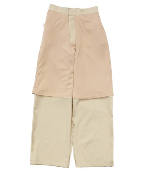 select MOCA（セレクトモカ）の「2021 SS ニースイッチングストレートパンツ（スラックス・レディース・ターコイズブルー/ライム/アイボリー・SMALL/MEDIUM）」の22枚目の写真