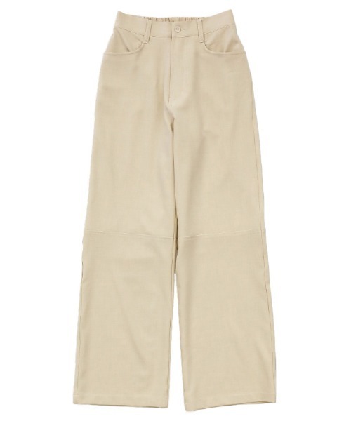 select MOCA（セレクトモカ）の「2021 SS ニースイッチングストレートパンツ（スラックス・レディース・ターコイズブルー/ライム/アイボリー・SMALL/MEDIUM）」の19枚目の写真